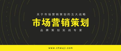 市場(chǎng)營(yíng)銷策劃的五大戰(zhàn)略